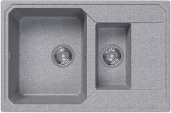 Dr. Gans Мойка кухонная Кардинал 760 К серая – фотография-1