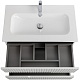 Cezares Тумба с раковиной Duet-N 80 подвесная bianco opaco CZR-8073-80 – картинка-22