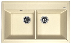 Florentina  Мойка гранитная Липси 820 шампань – фотография-1