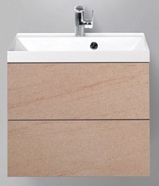BelBagno Тумба с раковиной REGINA 600 Rosso Basalto – фотография-1