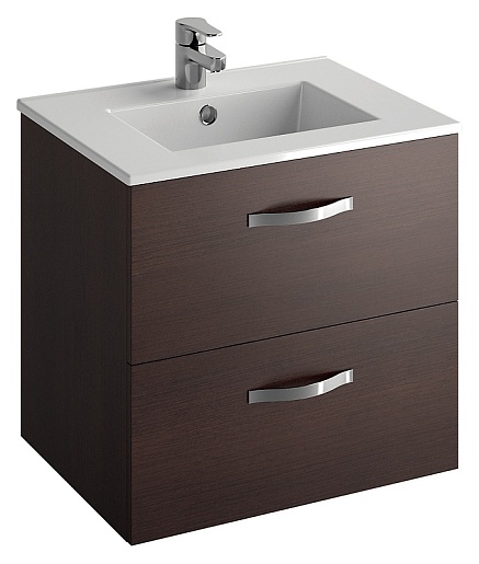 Jacob Delafon Тумба с раковиной "Ola 60" темный дуб – фото-1