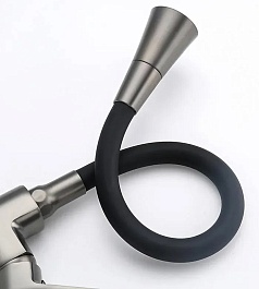 Frap Смеситель для кухни H62-9 F4462-9 оружейная сталь – фотография-4