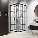 Niagara Душевая кабина Standart 100x100 L черная – картинка-13