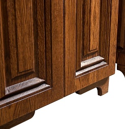 Водолей Мебель для ванной Дубэлла 65 орех – фотография-6