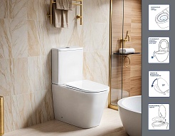 Ceruttispa Унитаз-компакт Manlio Tornado CT10618 – фотография-3