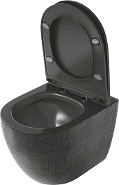 Grossman Унитаз подвесной Color GR-4455BSMS голубой матовый – фотография-3