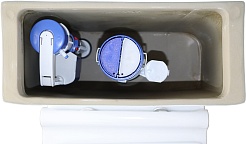 Azario Унитаз-моноблок Zeno AZ-1169 безободковый с бачком с сиденьем микролифт белый – фотография-15