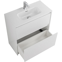BelBagno Тумба с раковиной Kraft 39 80 напольная Bianco Opaco – фотография-4
