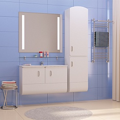 Mixline Пенал для ванной Грас 35 – фотография-2