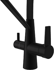 Teymi Смеситель для кухни Solli T10270 черный матовый – фотография-3