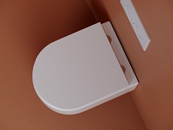 Ceramicanova Подвесной унитаз Ulma Rimless CN4006 белый – фотография-3