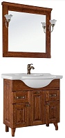 Водолей Мебель для ванной Дубини 85 орех