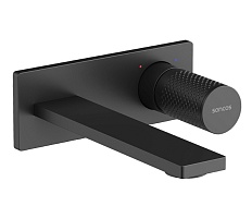 Sancos Смеситель для раковины Nexus черный матовый SC9013MB