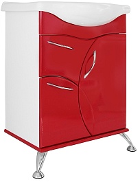 Mixline Мебель для ванной Магнолия 60 L вишня – фотография-3