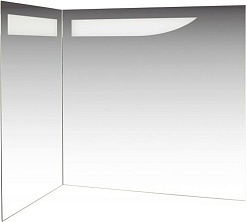 De Aqua Мебель для ванной Трио Люкс 90 L, зеркало Трио Люкс – фотография-3