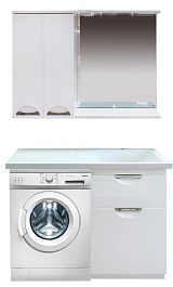 Misty Мебель для ванной Куба 60 с Б/К R – фотография-1