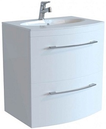 De Aqua Мебель для ванной Лонг 60, зеркало-шкаф Алюминиум – фотография-3