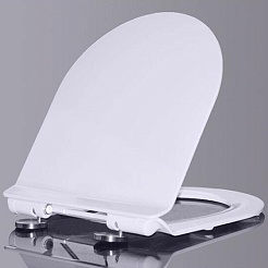 Esbano Сиденье для унитаза Gardena белое – фотография-1