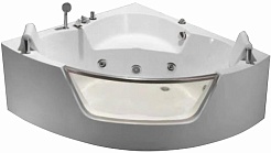 WeltWasser Акриловая ванна WW HB Plauer 140 WT с гидромассажем – фотография-1