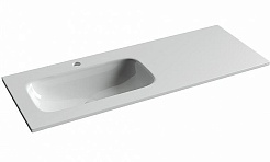 Ceramicanova Мебельная раковина Grace 121 L CN7020 белая – фотография-1