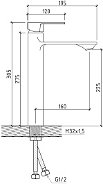 Teymi Смеситель для раковины чаши Ellie T10208 хром – фотография-13