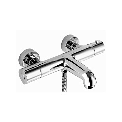 Aquatek Душевой комплект Термостат для ванны с душем Вега AQ1043CR хром/AQ2030CR хром – фотография-7