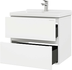 Onika Мебель для ванной Эвада 70 подвесная белая – фотография-11