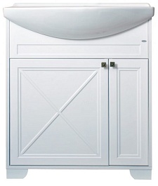 Атолл Мебель для ванной Палермо 75 декор – фотография-4