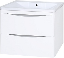 Misty Мебель для ванной Атлантик 60 2 ящика – фотография-2