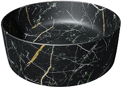 Teymi Раковина накладная Lina D41 T50199 черный мрамор – фотография-3