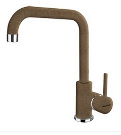Florentina Смеситель "Дельта AV" коричневый для кухонной мойки – фотография-1