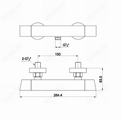 Timo Смеситель Tetra 0177Y chrome – фотография-3