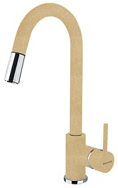 Florentina Смеситель "Вита AV" бежевый для кухонной мойки – фотография-1