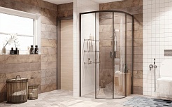 Ambassador  Душевой уголок Queen 11011201 Black – фотография-4