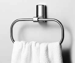 WasserKRAFT Держатель полотенец кольцо "Leine K-5060" – фотография-2