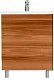 Am.Pm Мебель для ванной Gem 60 орех, напольная, с 2 ящиками – картинка-12