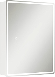 Onika Зеркальный шкаф Орби 60 белый – фотография-1