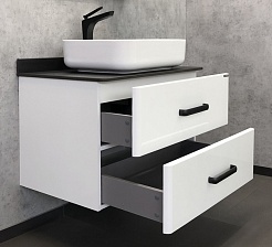 Comforty Мебель для ванной Амстердам 75 – фотография-5