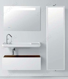 Jacob Delafon Зеркало "Formilia 120" с часами – фотография-3