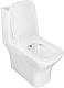 Azario Унитаз-моноблок Lodi AZ-8617B безободковый с функцией биде с бачком с сиденьем микролифт белый – картинка-18
