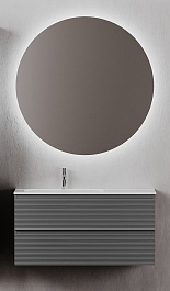 Sancos Мебель для ванной Folk 100 L grey soft – фотография-1