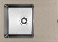 Florentina Мойка кухонная Комби 650 песочная
