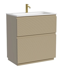 Sancos Тумба под раковину напольная Folk Floor 80 капучино – фотография-1