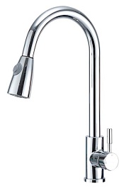Frap Смеситель для кухни H991 F60991 хром – фотография-1