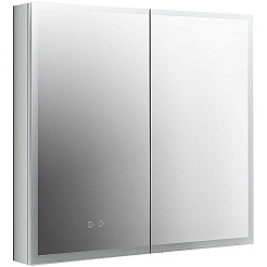 Aquatek Зеркало-шкаф 80 AQ7803B-MLC с подсветкой петли BLUM – фотография-1