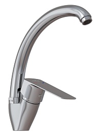 Mixline Смеситель для кухни 35k ML15-032 хром – фотография-2