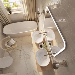 Mixline Зеркало Премьер Стив 91.5 – фотография-5