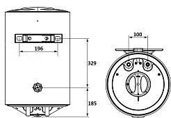 Royal Thermo Накопительный водонагреватель Optimal RWH 50 – фотография-5