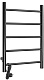 Domoterm Полотенцесушитель электрический Аврора DMT 109-5 50x71 ЧРН EK L черный – фотография-6