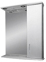 Misty Зеркальный шкаф Астра 60 R белый